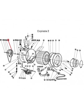 Cruceta con tambor de...