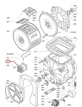 Motor de Lavadora Otsein...