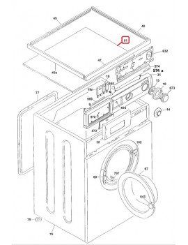 Encimera de Lavadora Otsein...