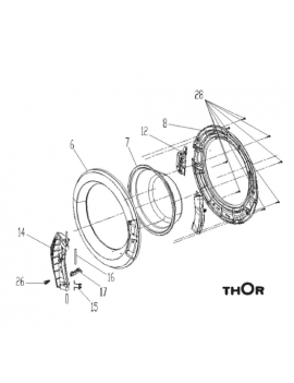 Puerta completa de Lavadora...