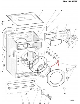 Puerta completa de Lavadora...