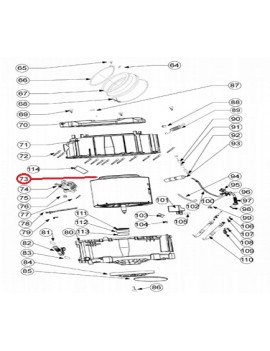 Cesto cruceta eje de...