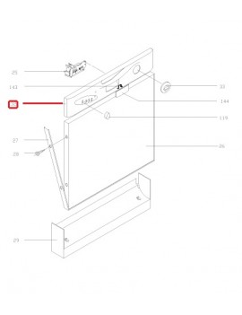 Frontal portamandos de...