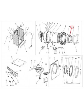 Goma escotilla de Lavadora...