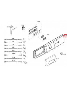 Frontal de mandos de...