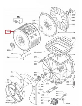 Tambor de Lavadora Hoover...