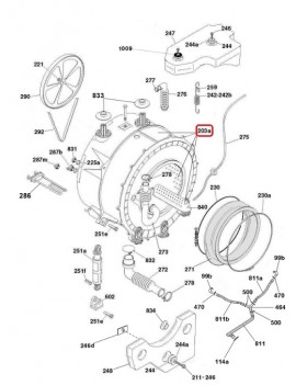 Cuba completa para Lavadora...