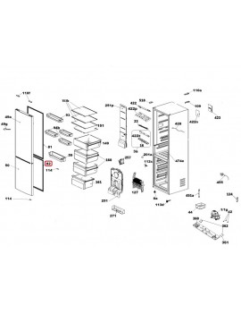Junta parte congelador para...