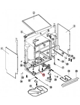 Guarnición de Lavavajillas...