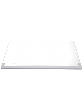 Placa de cristal sobre...