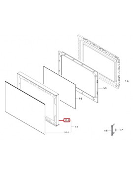 Cristal exterior puerta de...