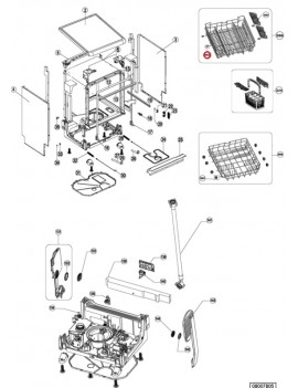 Rueda cesto superior de...