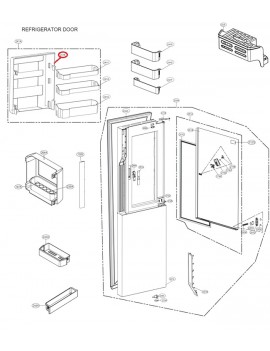 Estante de puerta para...