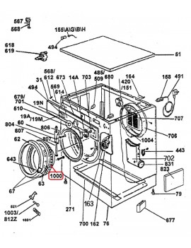 Aro interior de Secadora...