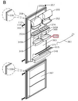 Estante de puerta para...