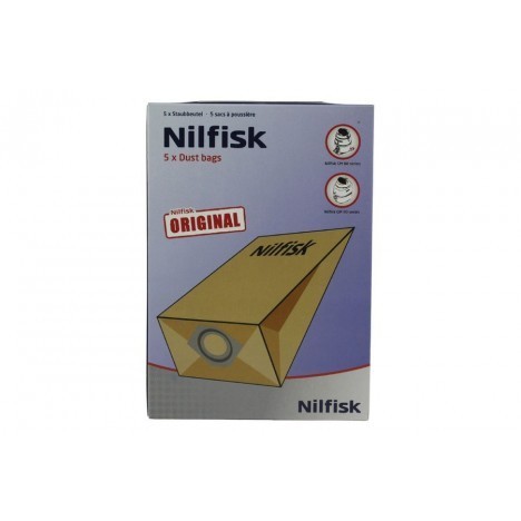 Bolsa De Vacío Compatible Con Nilfisk Ga70 GM80 GM90 GS