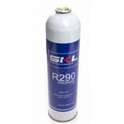 Gas refrigerante r290 370g...