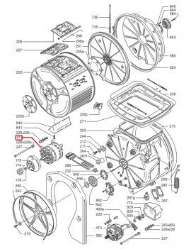 Motor de Lavadora Otsein...