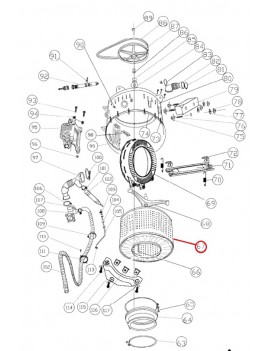 Tambor para Lavadora Teka...