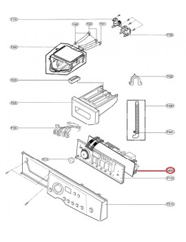 Módulo para Lavadora Lg...