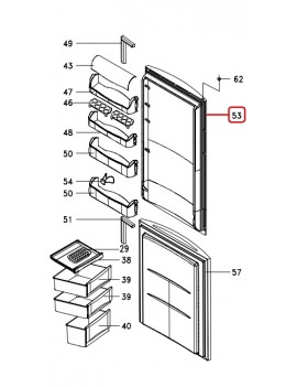 Puerta para Frigorífico...