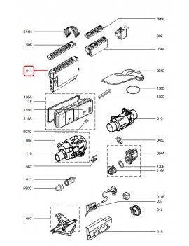 Módulo electrónico display...