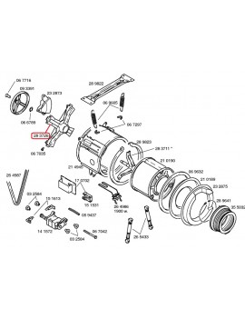 Eje cruceta tambor de...
