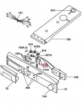 Módulo electrónico panel de...