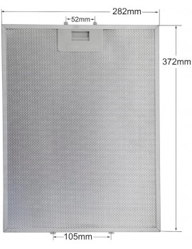 Filtro metálico campana...