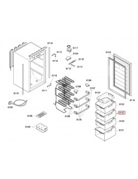 Cajón de congelador de...