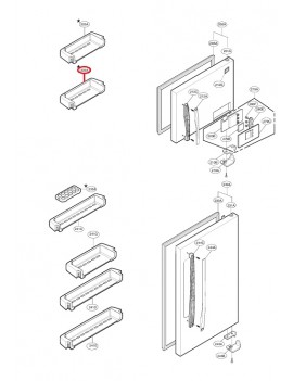 Estante de puerta para...