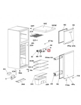 Caja termostato de...
