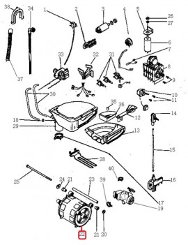 Motor de Lavadora Haier...