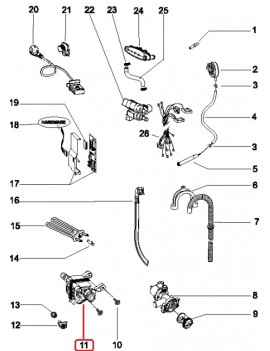Motor de Lavadora Indesit...