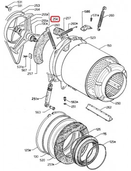 Cruceta de Lavadora Zanussi...