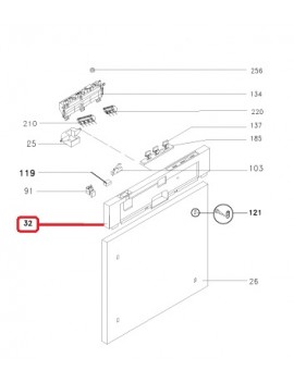 Frontal mandos de...