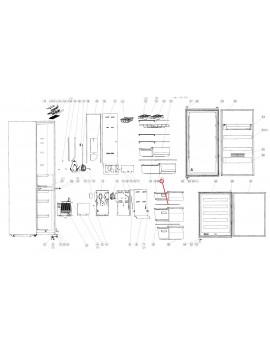 Estante de cristal para...