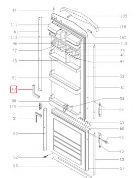 Burlete para Frigorífico...