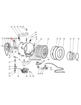 Cruceta para Lavadora Haier...