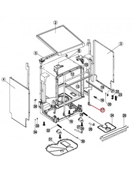 Guarnición de Lavavajillas...