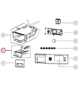 Cajón jabonera para...