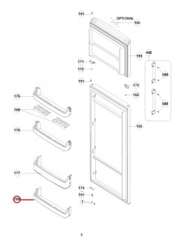 Anaquel inferior para...