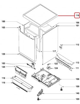 Encimera superior...