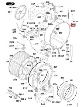 Parte posterior cuba de...