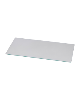 Estante cristal sobre cajón...