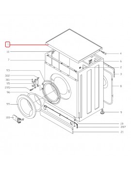 Encimera chapa para...