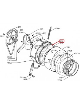 Conjunta cuba para Lavadora...