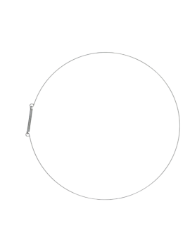 Abrazadera de goma...