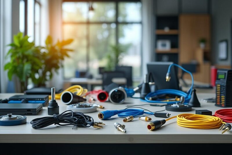 Guía práctica de conectores para el hogar y oficina