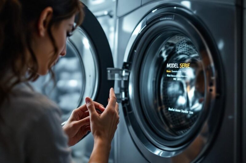 Cómo Identificar el Modelo y Número de Serie de Electrodomésticos